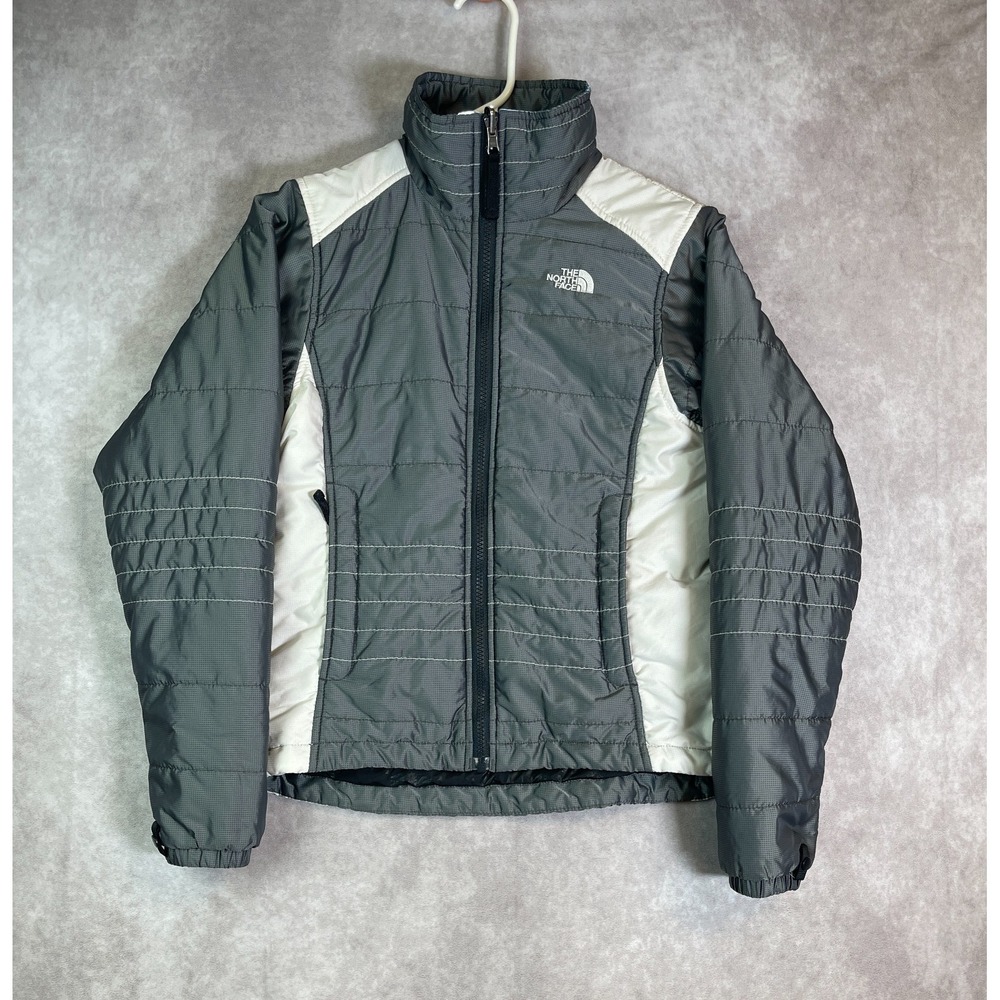 The North Face Puffer Jacket Womens XS Black TriClimate Full Zip Hiking Outdoor